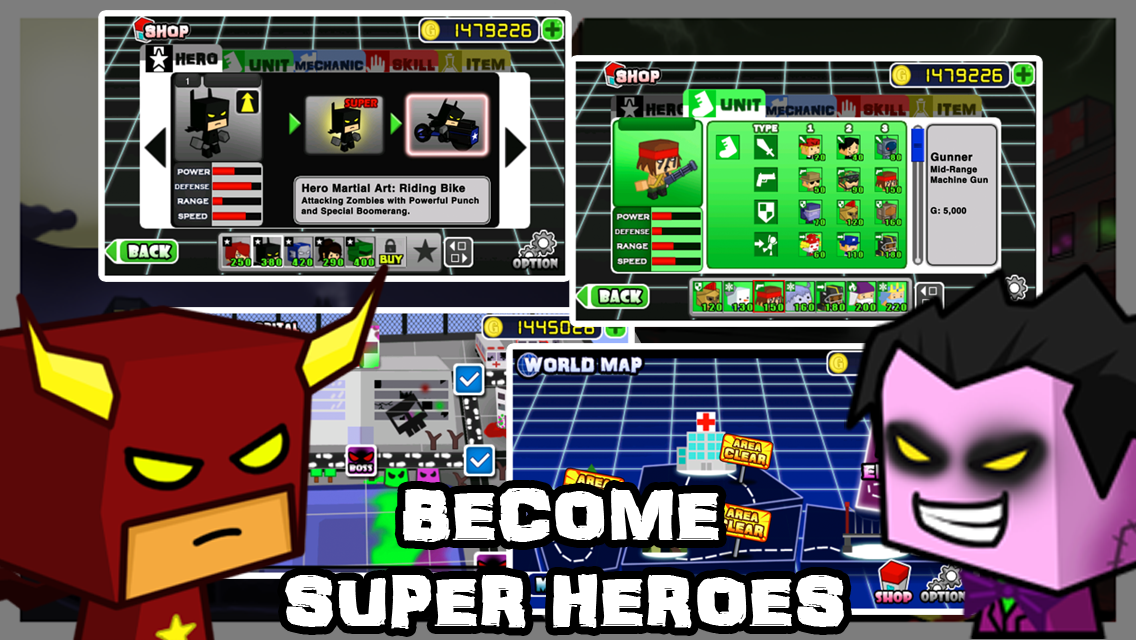 Hero Wars 2™ Zombie Virus - screenshot