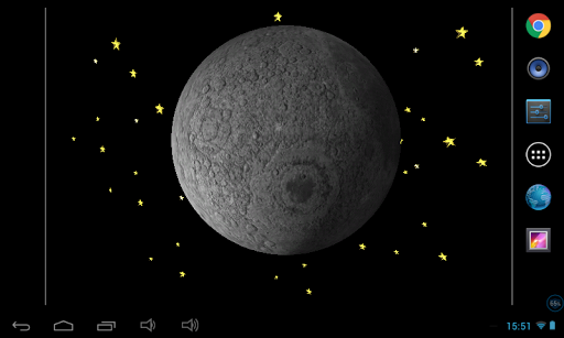 Moon Astroid Live Wallpaper