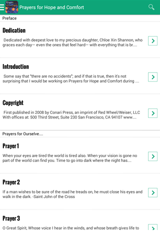 【免費書籍App】Prayers of Hope and Comfort-APP點子