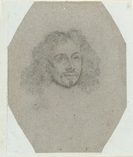 Hoofd van een heer, naar rechts