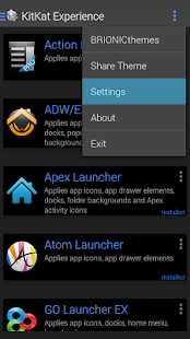 KitKat 4.4 Launcher Theme - screenshot thumbnail