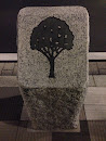 Tree Picture Engraved Stone