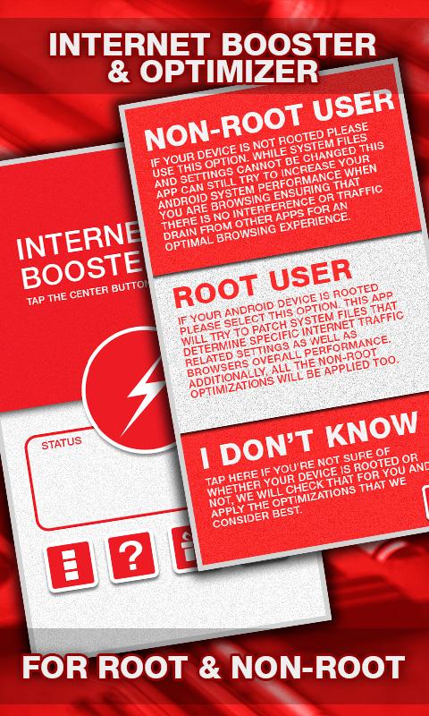 Internet Booster &amp; Optimizer Screen 2
