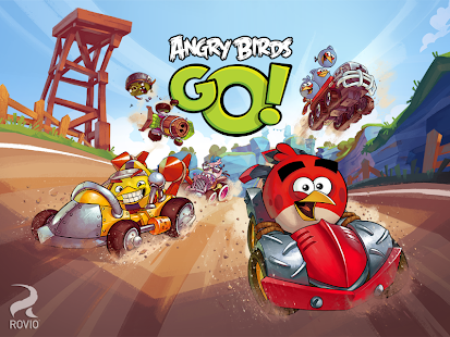 מסך Angry Birds Go