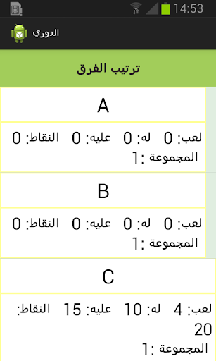 الدوري