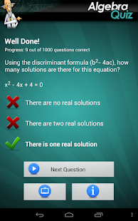 Ultimate Algebra Quiz Screenshots 3
