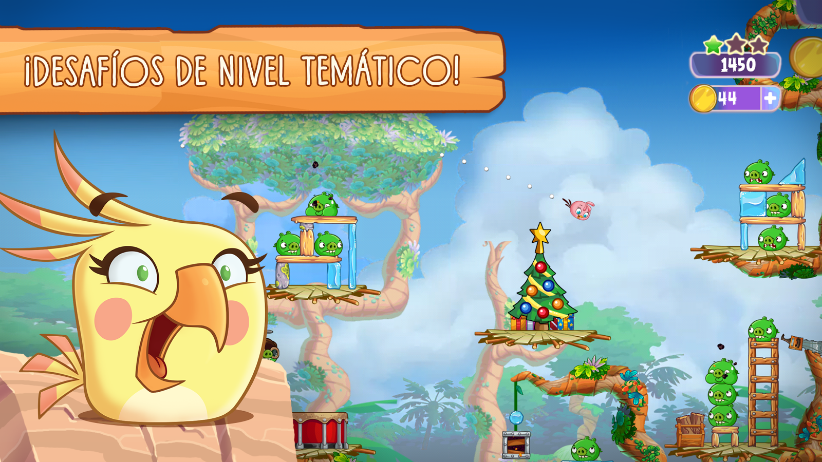 Angry Birds Stella - screenshot