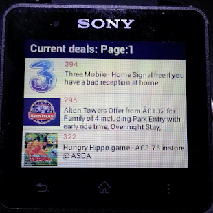 Hot UK Deals SmartWatch Beta Screenshots 0