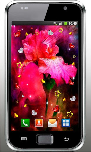 Iris Photo live wallpaper