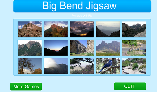 Big Bend Jigsaw
