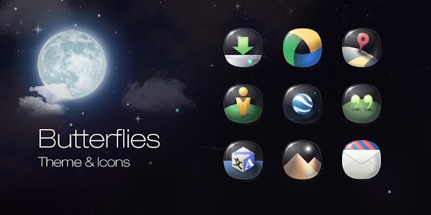 Butterflies Icons Wallpapers