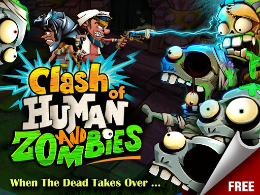 Clash of Humans and Zombies