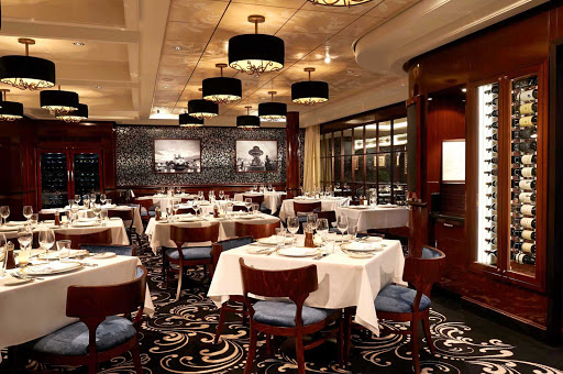 Norwegian-Getaway-Le-Bistro - Looking for romantic moments on your Norwegian Getaway cruise? Head to Le Bistro, with its classy vibe and traditional French cuisine.
