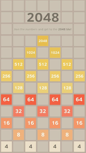 2048 Puzzle Game