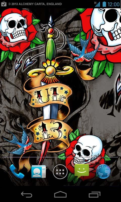 Alchemy Tattoo Live Wallpaper Screen 2