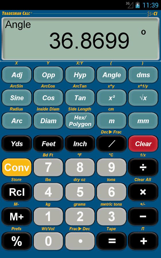 Tradesman Calc Calculator - Android Apps on Google Play