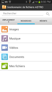 ASTRO Gestionnaire de fichiers - screenshot thumbnail