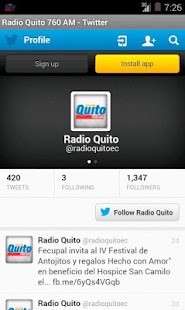 Free Download Radio Quito - Ecuador APK for Android