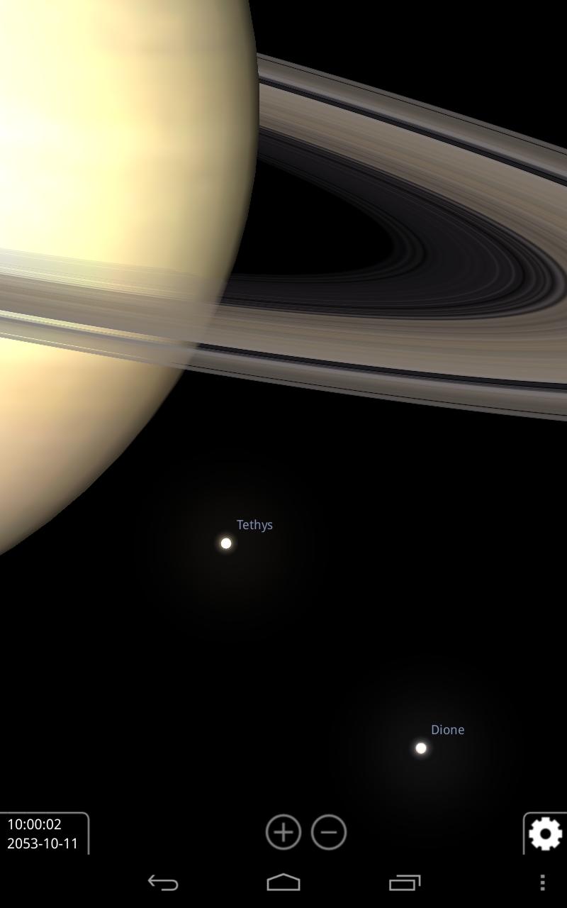 Android application Stellarium Mobile Sky Map screenshort