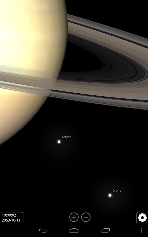 Android application Stellarium Mobile Sky Map screenshort