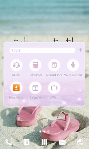 【免費個人化App】beach dodol theme-APP點子