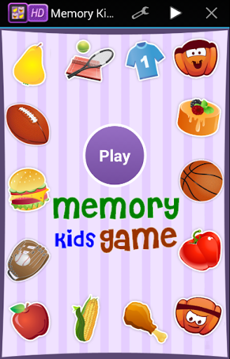 Memory Kids Game