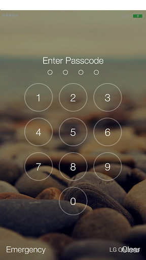 Keypad Lock Screen Iphone