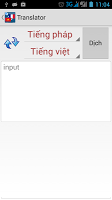 Tu dien Phap Viet,Viet Phap APK צילום מסך #4