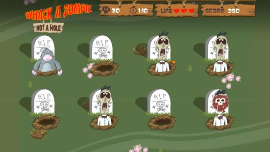 Whack A Zombie Not A Mole Screenshots 1