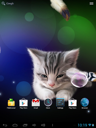 【免費個人化App】Sleepy Kitten Live Wallpaper-APP點子