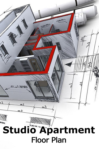 Studio Apartment Floor Plan