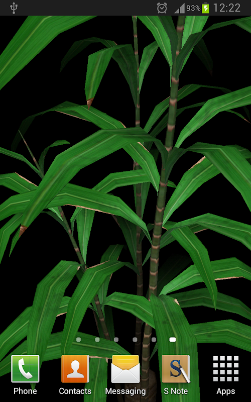 Android application Bamboo Plant Yau 3D Parallax screenshort