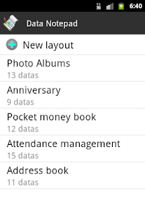 Free Data Notepad / Free APK for Android