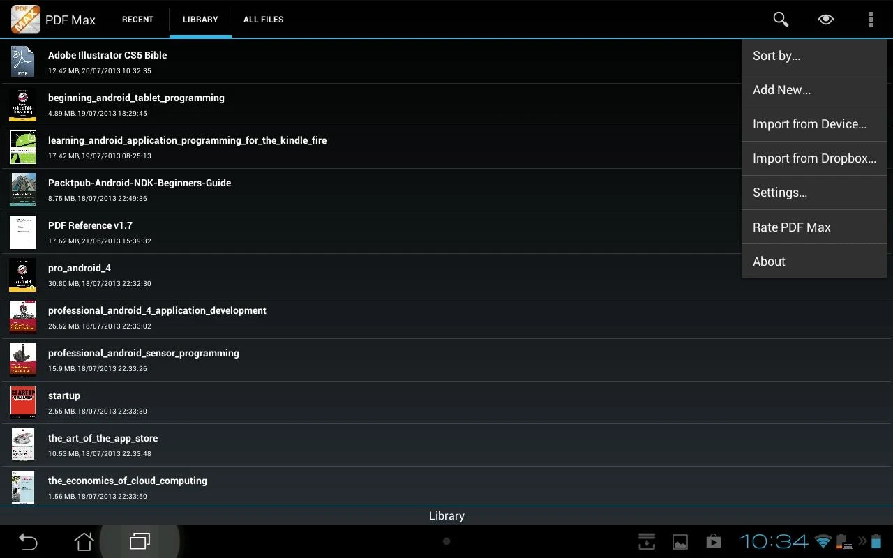 PDF Max: The #1 PDF Reader! - screenshot