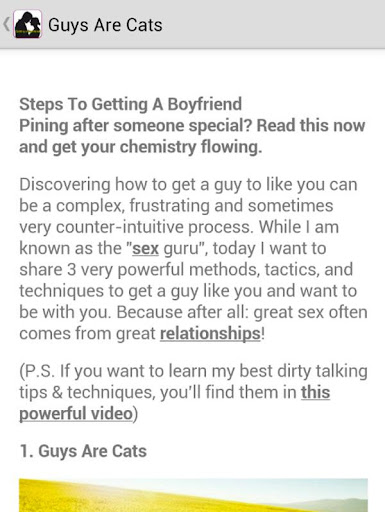 免費下載生活APP|How To Get a Guy app開箱文|APP開箱王