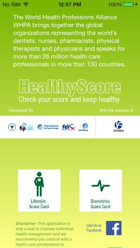 Healthy Score