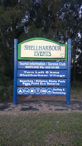 Shellharbour Events Sign 