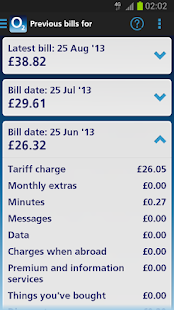 My O2 - screenshot thumbnail