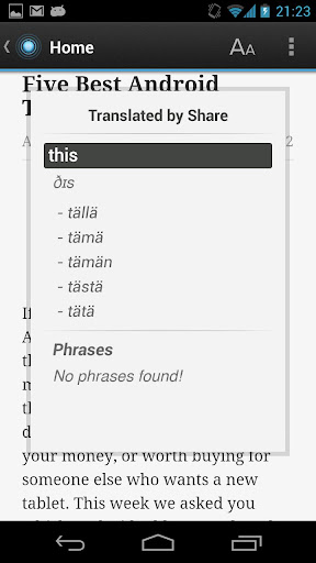 Dictionary Finnish English