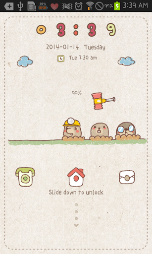 Mole game go locker theme