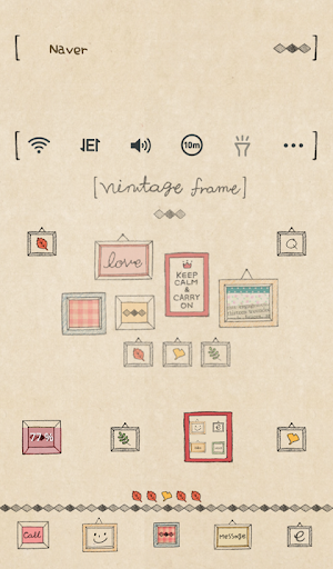 Vintage frame Dodol Theme