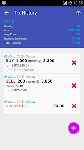 My SGX (Singapore Exchange) Screenshots 3