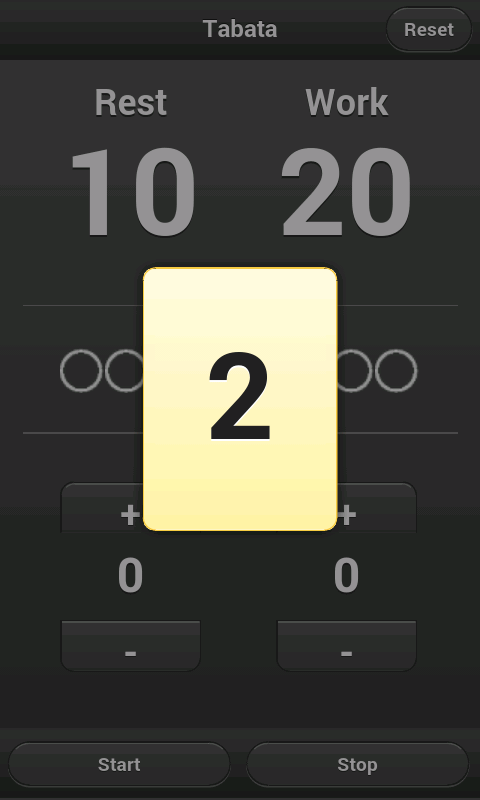 Tabata Screen 2