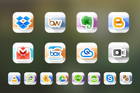 Screenshot Swirl White Icon Pack Theme v1.0.0