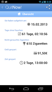 QuitNow Pro - Rauchen aufgeben - screenshot thumbnail