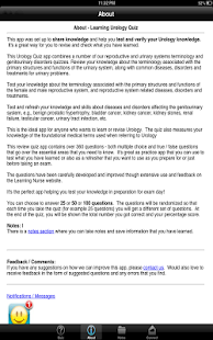 Learning Urology Quiz Screenshots 18
