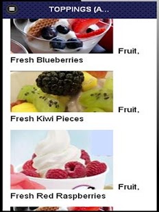 Frozen Yogurt + Yogurt Flavors Screenshots 5