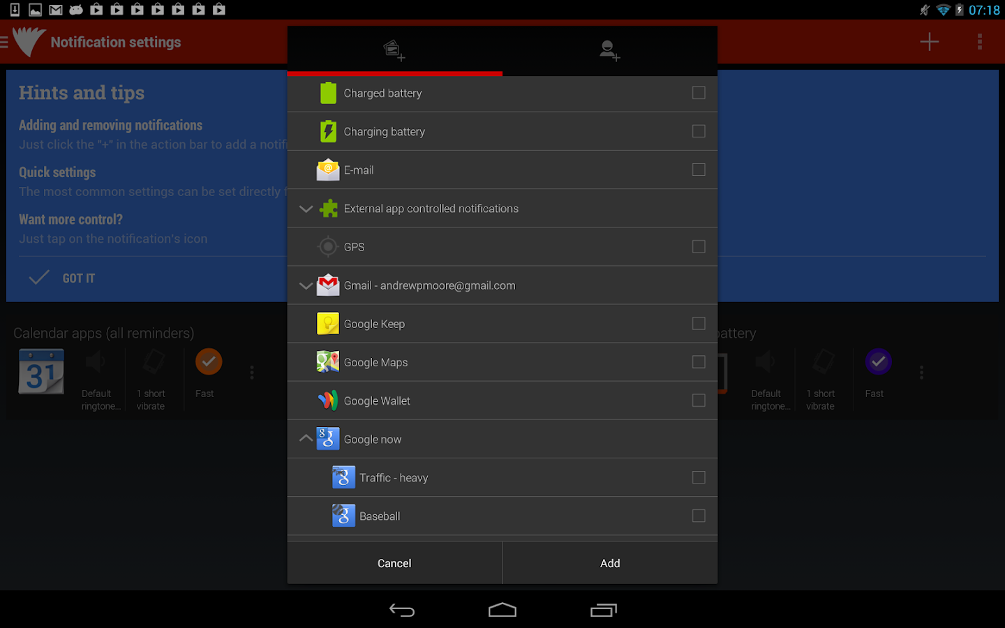   Light Flow - LED&Notifications- หน้าจอ 