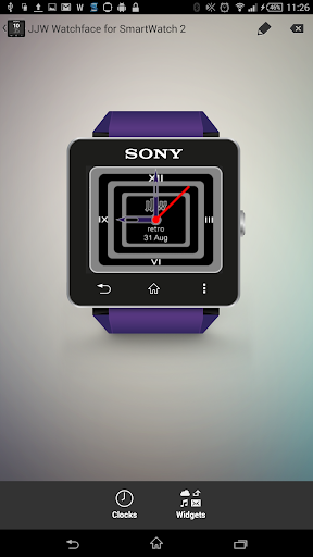 JJW Retro Watchface 3 for SW2