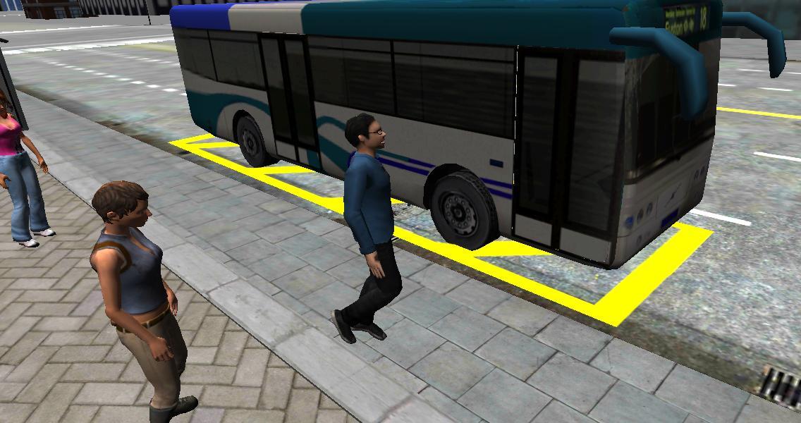 Kota 3D mengemudi - Bus Parkir android games}